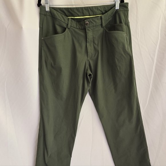 Lululemon men 38 ABC trouser classic fit warpstreme golf outdoor sport - Picture 7 of 14